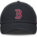 lippikset-kaareva-laivastonsininen-saadettava-nauha-lapsille-club-unstructured-organic-cotton-boston-red-sox-mlb-nike
