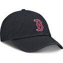 lippikset-kaareva-laivastonsininen-saadettava-nauha-lapsille-club-unstructured-organic-cotton-boston-red-sox-mlb-nike
