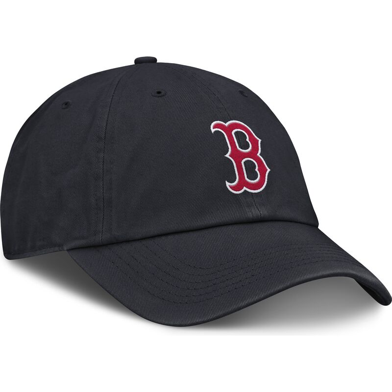 cap-kaareva-navy-blue-adjustable-strap-lapsille-club-unstructured-organic-cotton-boston-red-sox-mlb-nike