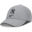 lippikset-kaareva-harmaa-saadettava-nauha-primetime-club-structured-uv-poly-ripstop-new-york-yankees-mlb-nike