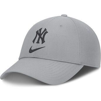 Cap kaareva gray adjustable strap Primetime Club Structured UV Poly Ripstop New York Yankees MLB Nike
