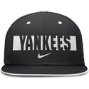 lippikset-littea-musta-istuva-primetime-dri-fit-true-structured-round-bill-new-york-yankees-mlb-nike
