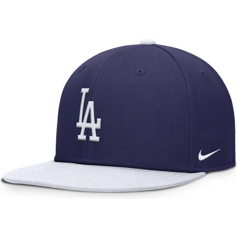 lippikset-littea-sininen-snapback-lapsille-dri-fit-pro-structured-square-bill-los-angeles-dodgers-mlb-nike