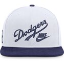 lippikset-littea-valkoinen-snapback-cooperstown-dri-fit-pro-structured-square-bill-los-angeles-dodgers-mlb-nike
