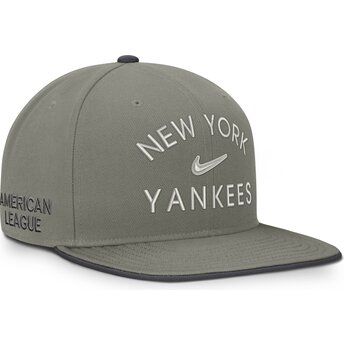 Lippikset litteä vihreä snapback Dri-Fit Pro Structured Square Bill New York Yankees MLB Nike