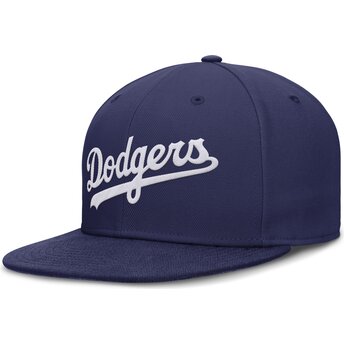 Lippikset litteä sininen istuva Dri-Fit True Structured Round Bill Los Angeles Dodgers MLB Nike