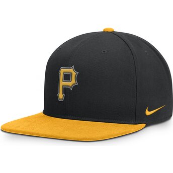 Cap litteä black snapback Dri-Fit Pro Structured Square Bill Pittsburgh Pirates MLB Nike