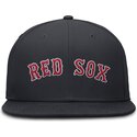 lippikset-littea-laivastonsininen-istuva-dri-fit-true-structured-round-bill-boston-red-sox-mlb-nike