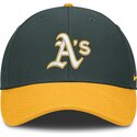 cap-kaareva-green-adjustable-strap-dri-fit-club-structured-oakland-athletics-mlb-nike