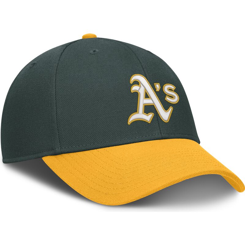 cap-kaareva-green-adjustable-strap-dri-fit-club-structured-oakland-athletics-mlb-nike cap-kaareva-green-adjustable-strap-dri-fit-club-structured-oakland-athletics-mlb-nike