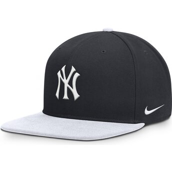 Lippikset litteä laivastonsininen snapback Dri-Fit Pro Structured Square Bill New York Yankees MLB Nike