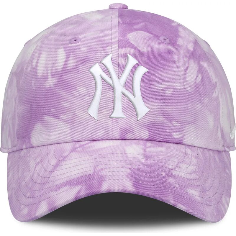 cap-kaareva-violet-adjustable-strap-mothers-day-club-unstructured-organic-cotton-new-york-yankees-mlb-nike