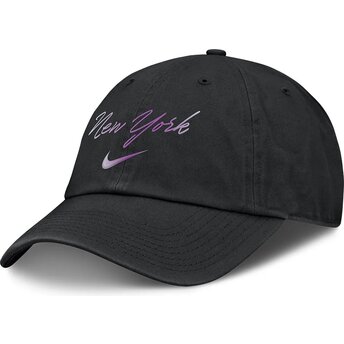 Lippikset kaareva musta säädettävä nauha Mothers Day Club Unstructured Organic Cotton New York Yankees MLB Nike