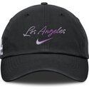 lippikset-kaareva-musta-saadettava-nauha-mothers-day-club-unstructured-organic-cotton-los-angeles-dodgers-mlb-nike