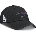 lippikset-kaareva-musta-saadettava-nauha-mothers-day-club-unstructured-organic-cotton-los-angeles-dodgers-mlb-nike