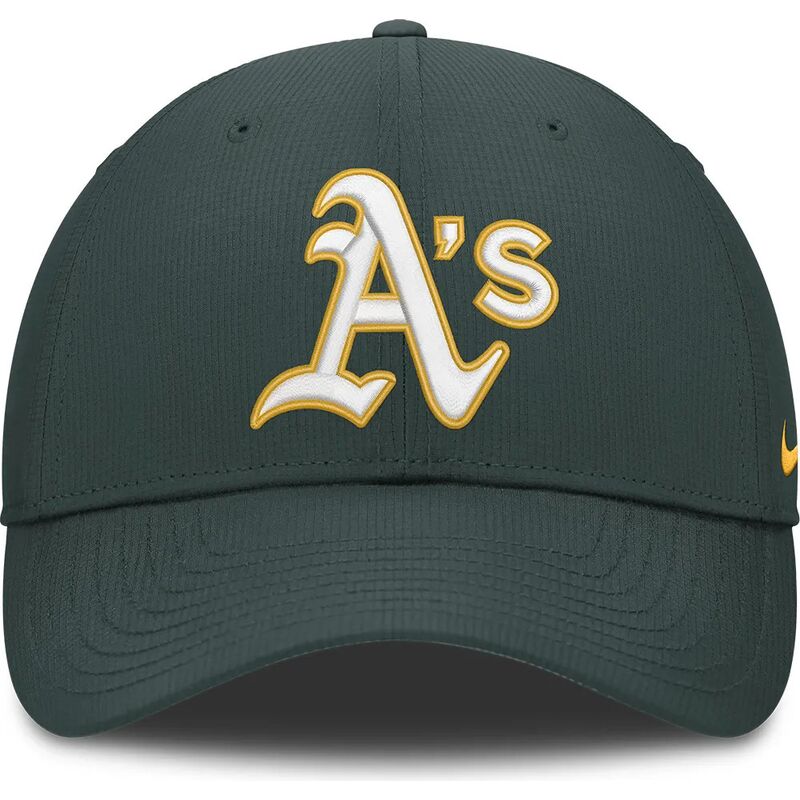 cap-kaareva-green-adjustable-strap-club-structured-uv-poly-ripstop-oakland-athletics-mlb-nike cap-kaareva-green-adjustable-strap-club-structured-uv-poly-ripstop-oakland-athletics-mlb-nike