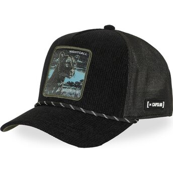 Cap kaareva black snapback Panther Beasts Capslab