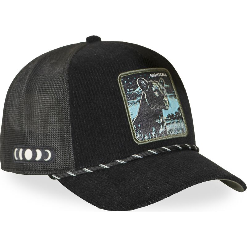 capslab-panther-nightcall-bea3-nigb-beasts-black-trucker-hat capslab-panther-nightcall-bea3-nigb-beasts-black-trucker-hat