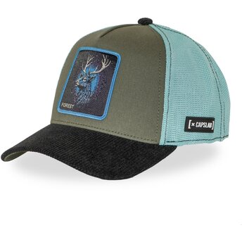 Lippikset kaareva rekka monivärinen snapback BEA3 FORB Peura Pedot Capslab