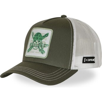 Lippikset kaareva rekka vihreä snapback OP7 DOA2B Roronoa Zoro One Piece Capslab