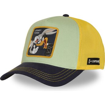 Cap kaareva multicolor snapback Bugs Bunny and Daffy Duck Looney Tunes Capslab