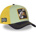 lippikset-kaareva-rekka-monivarinen-snapback-loo13-badb-bugs-bunny-ja-akku-ankka-looney-tunes-capslab