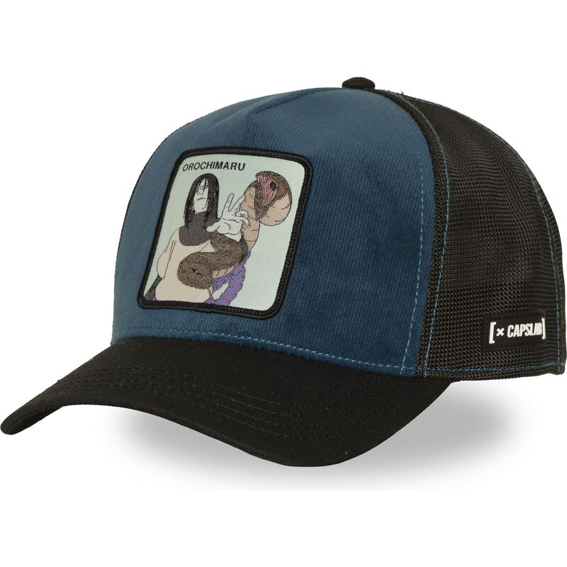 lippikset-kaareva-rekka-laivastonsininen-snapback-ns6-orob-orochimaru-naruto-capslab