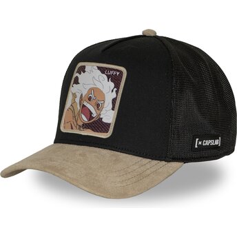 Lippikset kaareva rekka musta snapback OP7 G5B Monkey D. Luffy One Piece Capslab