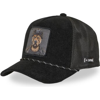 Cap kaareva black snapback Hip Hop Dogz Capslab