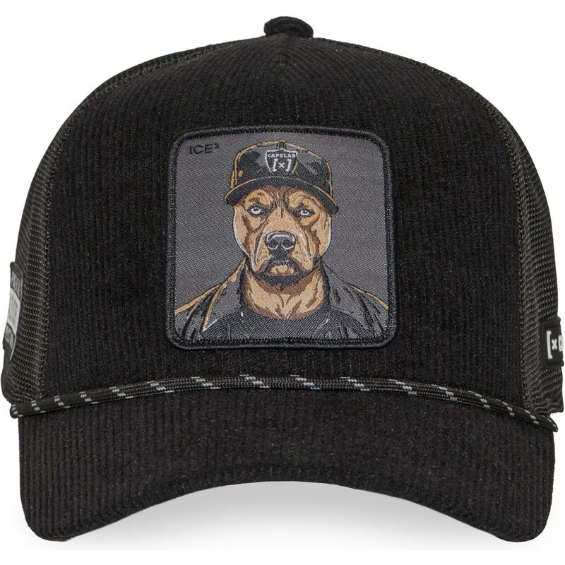 capslab-bad-dog-hip-badb-hip-hop-dogz-black-trucker-hat capslab-bad-dog-hip-badb-hip-hop-dogz-black-trucker-hat