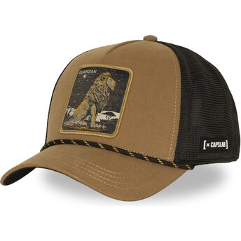 Lippikset kaareva rekka ruskea snapback Guardian BEA3 LIOB Leijona Beasts Capslab