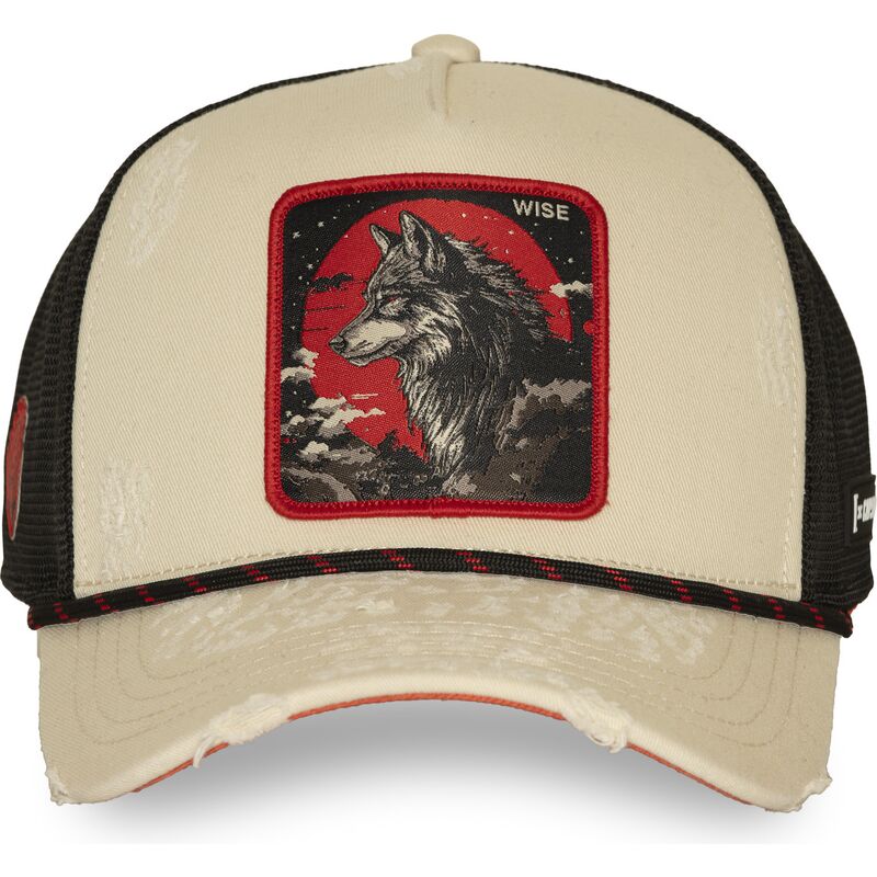cap-kaareva-beige-snapback-wolf-beasts-capslab cap-kaareva-beige-snapback-wolf-beasts-capslab