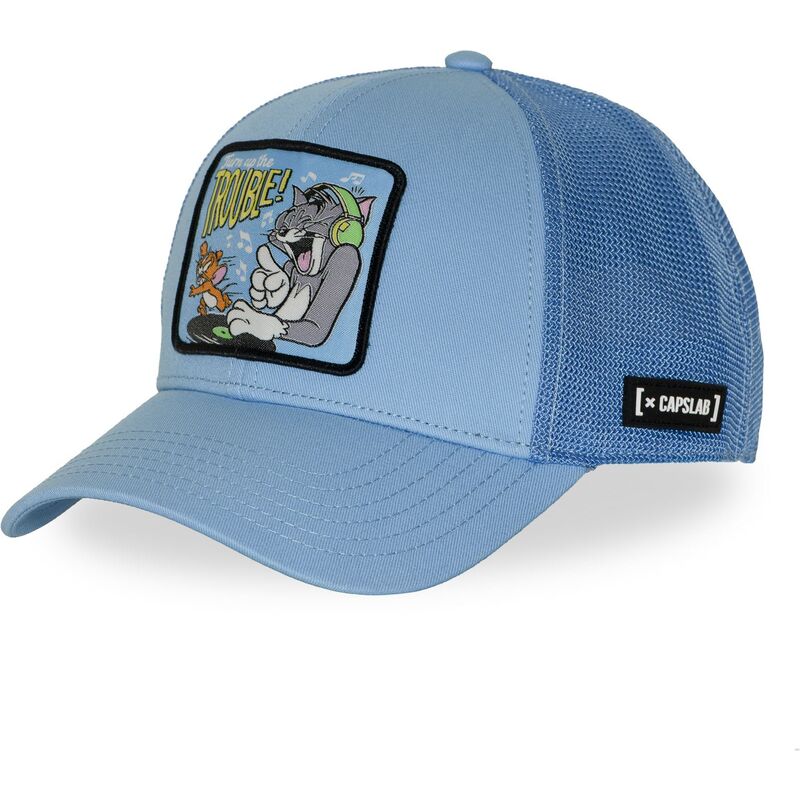 cap-kaareva-blue-snapback-tom-and-jerry-looney-tunes-capslab cap-kaareva-blue-snapback-tom-and-jerry-looney-tunes-capslab