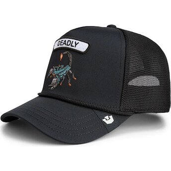 Lippikset kaareva rekka musta snapback GB2 Deadly Scorp The Rocker The Farm Goorin Bros.