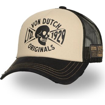 Lippikset kaareva rekka beige snapback CREW28 Von Dutch