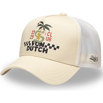 Lippikset kaareva rekka beige snapback SURF10 Von Dutch