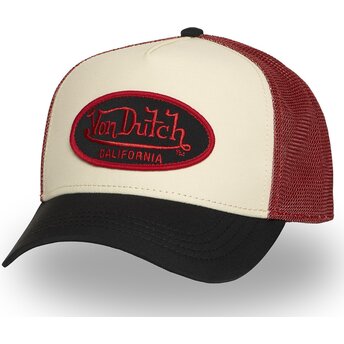 Lippikset kaareva rekka monivärinen snapback POLY07 Von Dutch