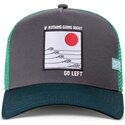lippikset-kaareva-rekka-vihrea-snapback-go-left-hft-coastal