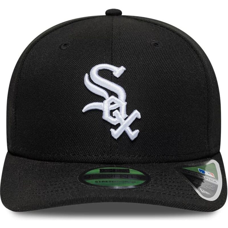 lippikset-kaareva-musta-snapback-9seventy-stretch-snap-player-replica-chicago-white-sox-mlb-new-era