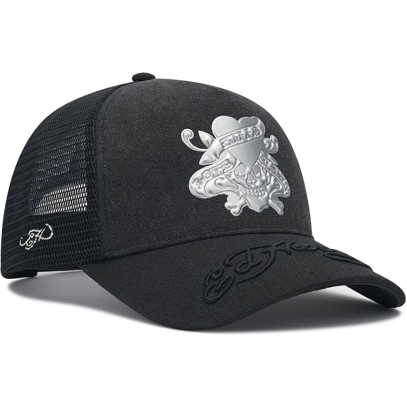 lippikset-kaareva-rekka-musta-snapback-love-kills-slowly-washed-ed-hardy