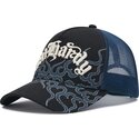 lippikset-kaareva-rekka-musta-snapback-flaming-ed-hardy