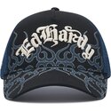 lippikset-kaareva-rekka-musta-snapback-flaming-ed-hardy