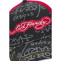 lippikset-kaareva-rekka-musta-snapback-don-denim-ed-hardy