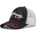 lippikset-kaareva-rekka-musta-snapback-1971-ed-hardy
