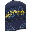 lippikset-kaareva-rekka-laivastonsininen-snapback-1971-ed-hardy