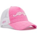 lippikset-kaareva-rekka-vaaleanpunainen-snapback-embroidery-applique-cord-ed-hardy