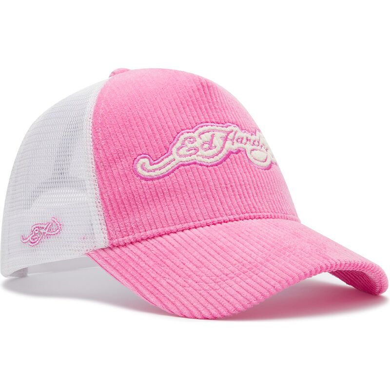 lippikset-kaareva-rekka-vaaleanpunainen-snapback-embroidery-applique-cord-ed-hardy lippikset-kaareva-rekka-vaaleanpunainen-snapback-embroidery-applique-cord-ed-hardy