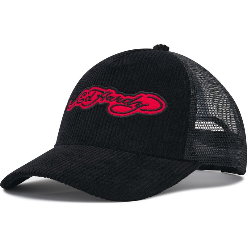 lippikset-kaareva-rekka-musta-snapback-embroidery-applique-cord-ed-hardy lippikset-kaareva-rekka-musta-snapback-embroidery-applique-cord-ed-hardy