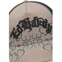 lippikset-kaareva-rekka-harmaa-snapback-flaming-ed-hardy