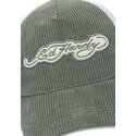 lippikset-kaareva-rekka-vihrea-snapback-embroidery-applique-cord-ed-hardy